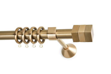 Anartisi Κουρτινόξυλο Χρυσό Φ25 BARA 3 Oro Mat